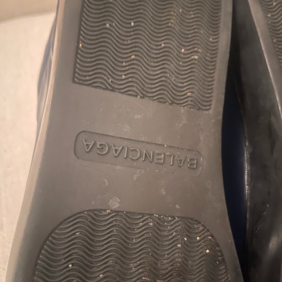 BALENCIAGA ARENA MEN DARK BLUE SIZE 11 PRE OWNED - Picture 8 of 8